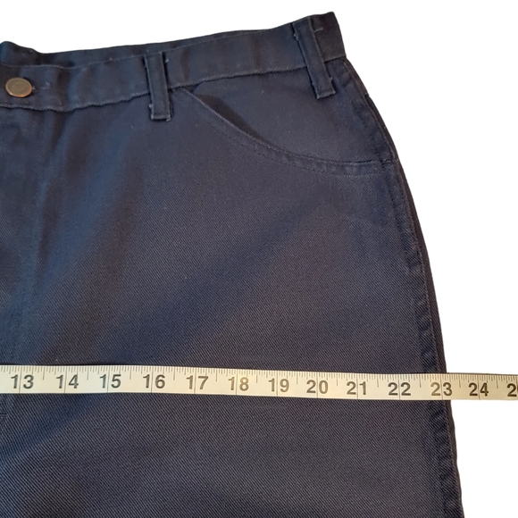 Dickies Vintage Workwear Jobcore Dark Blue Canvas Work Pants Men's 40 x 34 - Picture 12 of 15